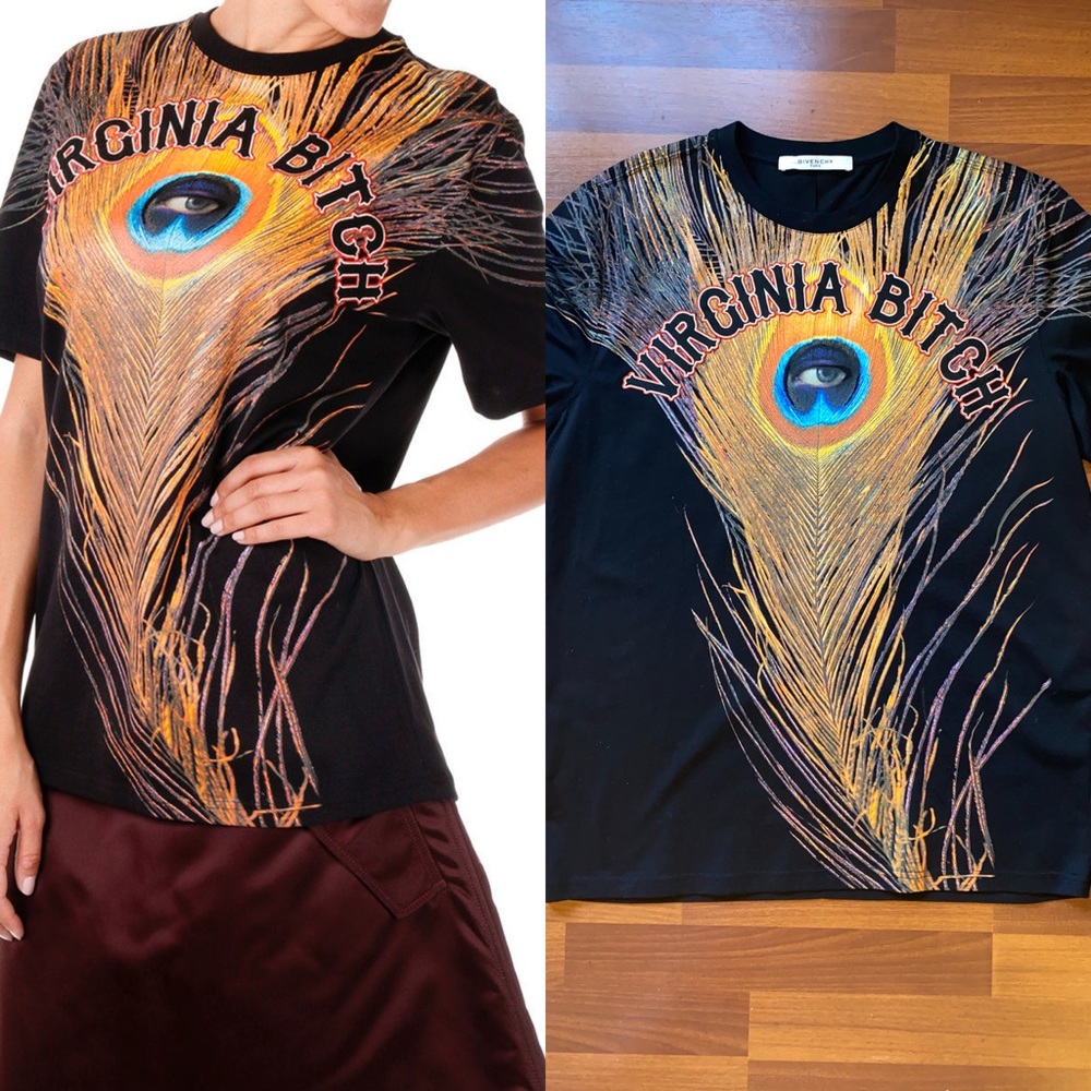 Givenchy “Virginia Bitch” t shirt.